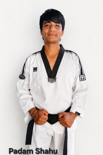 PADAM SHAHU  3RD DAN BLACK BELT
