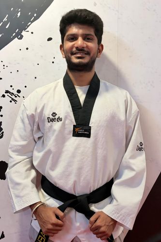 Shreyansh Ajay Palavwala ( 2nd dan Black belt)